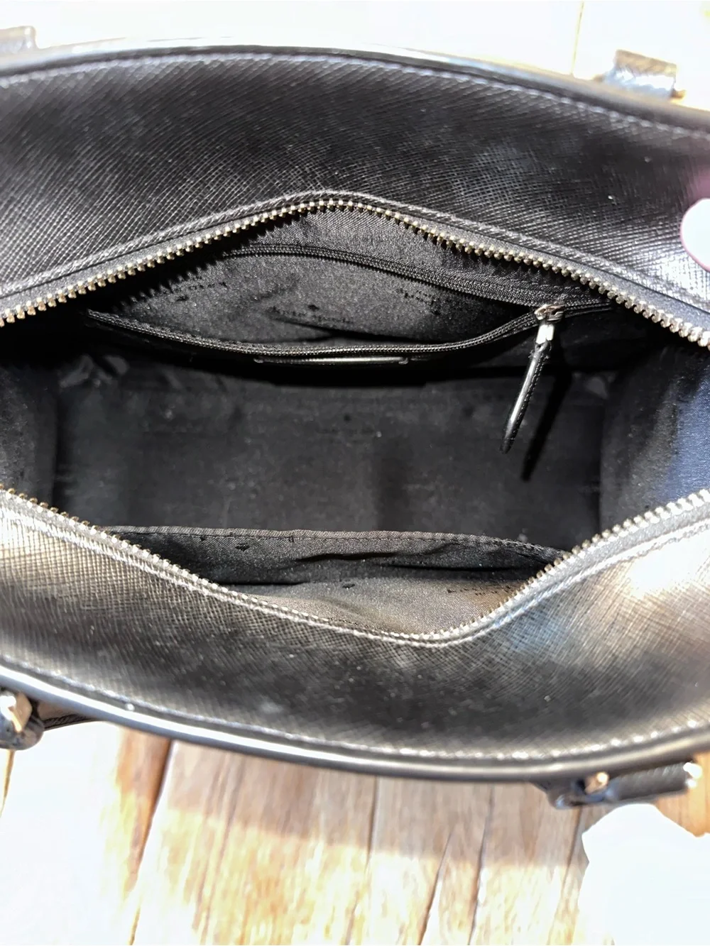 Kate Spade Madison Safiano Leather Medium Satchel